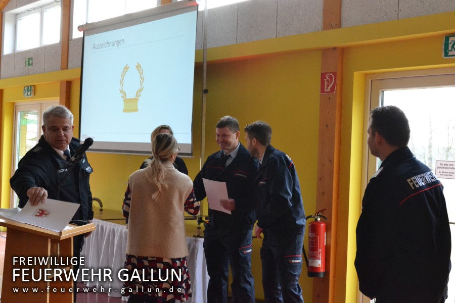 120 Jahre Feuerwehr Gallun - Geburtstagsbrunch